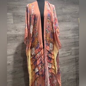 Aratta Floral Maxi Kimono